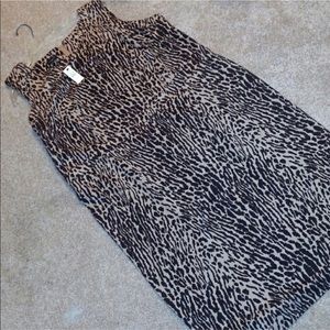 MOVING SALE // Leopard Print Talbots Dress